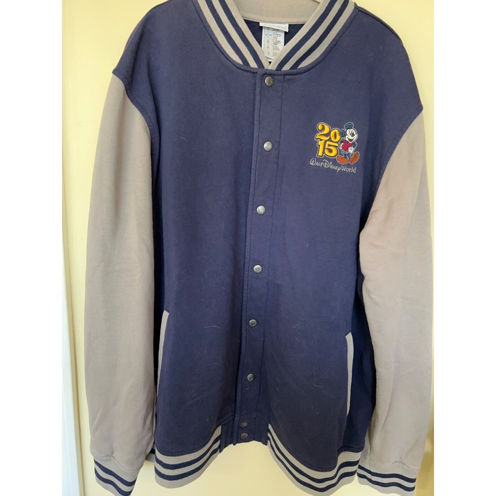 WDW 2015 Varsity Jacket XL Academia Retro Classic Character Collector Iconic